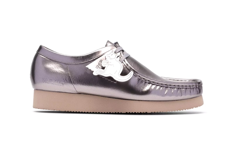 Clarks Originals Wallabee 2604 Patent Silver Navy Release Info