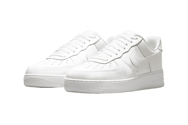 Nike Air Force 1 Low White Patent IV2857-100 Release Info