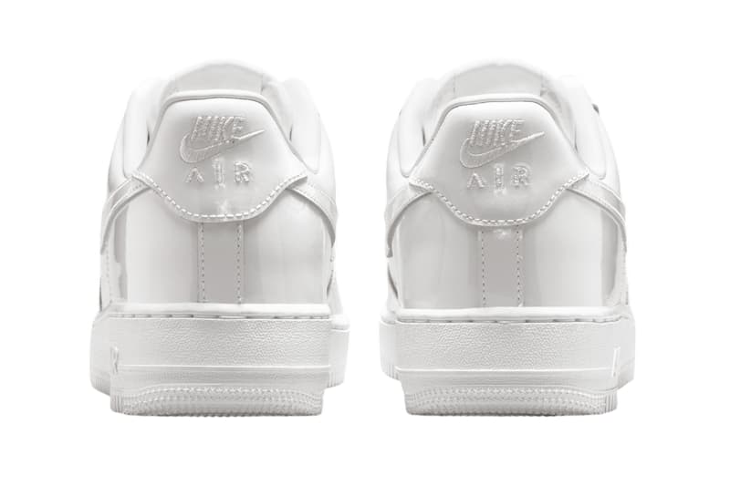 Nike Air Force 1 Low White Patent IV2857-100 Release Info