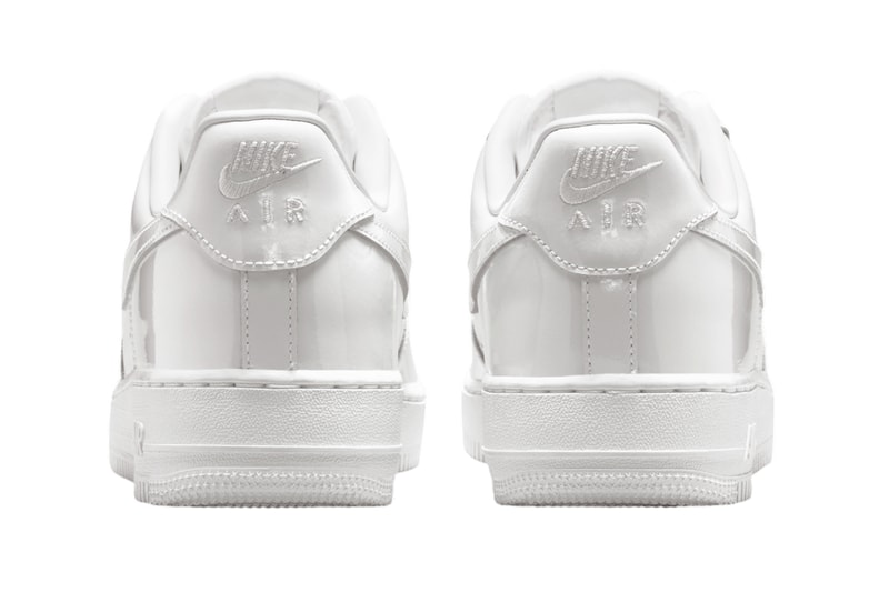 Nike Air Force 1 Low White Patent IV2857-100 Release Info