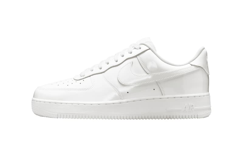 Nike Air Force 1 Low White Patent IV2857-100 Release Info