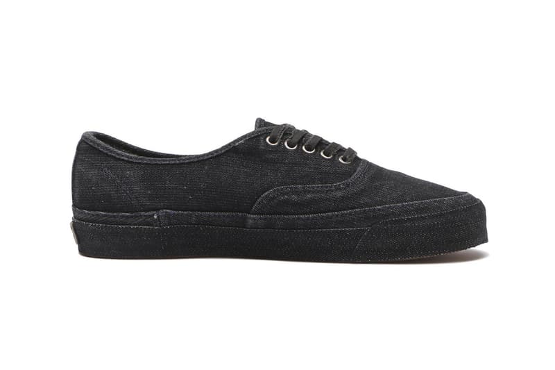 Vans Premium Authentic 44 in Denim Black and Denim Indigo, two-pack release - detail view 3
