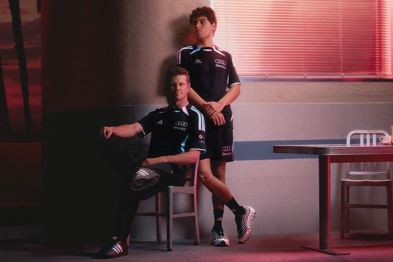 adidas and Audi Revolut F1 Team Trade the Pitch for the Paddock in Retro Soccer-Inspired Miami Capsule Megaride F50