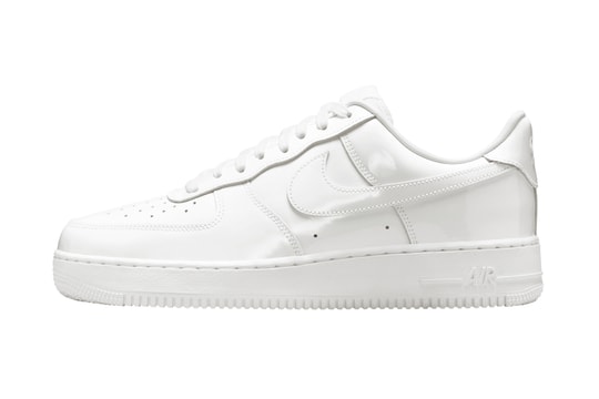 The Nike Air Force 1 Low "White Patent" Elevates an Everyday Essential
