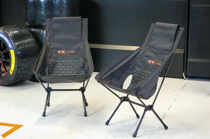 The Helinox x Genesis Magma Racing Chair and Cot Are Translating Hypercar Logic to the Paddock