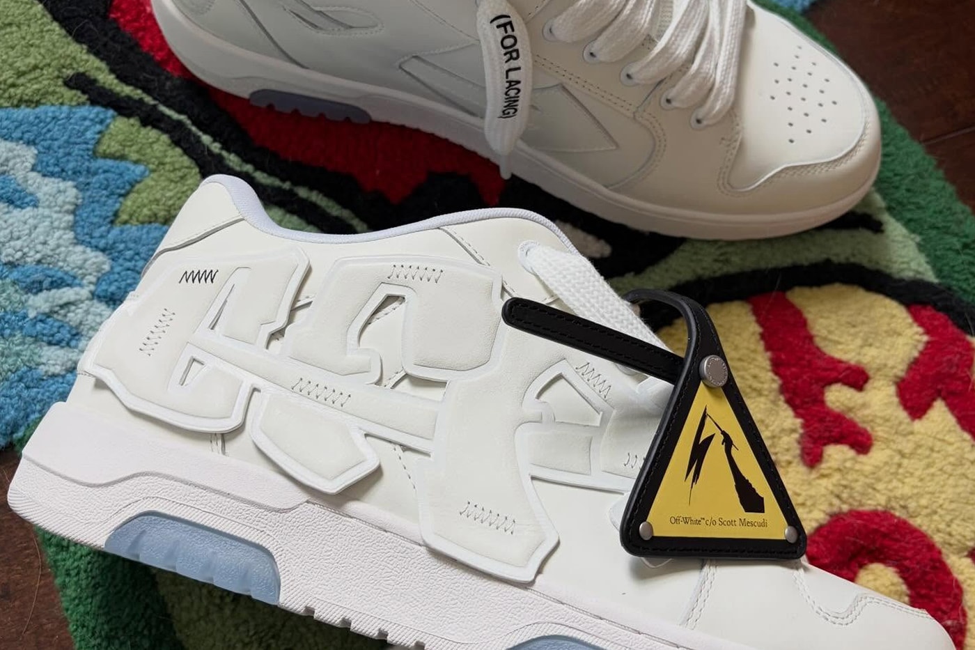 Kid Cudi Teases the "OOO OFF Patch," the Official Sneaker of the Rebel Ragers Tour virgil abloh cactus plant flea market Rebel Ragers Tour