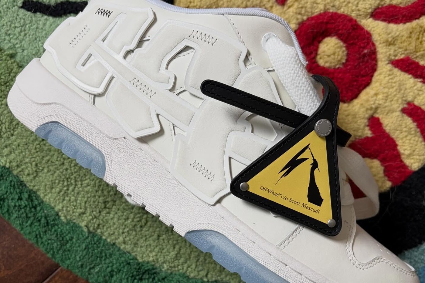 Kid Cudi Teases the "OOO OFF Patch," the Official Sneaker of the Rebel Ragers Tour virgil abloh cactus plant flea market Rebel Ragers Tour