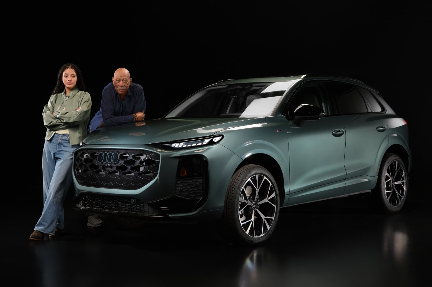 Chase Infiniti Morgan Freeman Audi Q3 Campaign