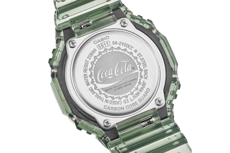 Coca Cola G SHOCK GA 2100CC 3A Release Info