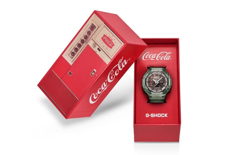 Coca Cola G SHOCK GA 2100CC 3A Release Info