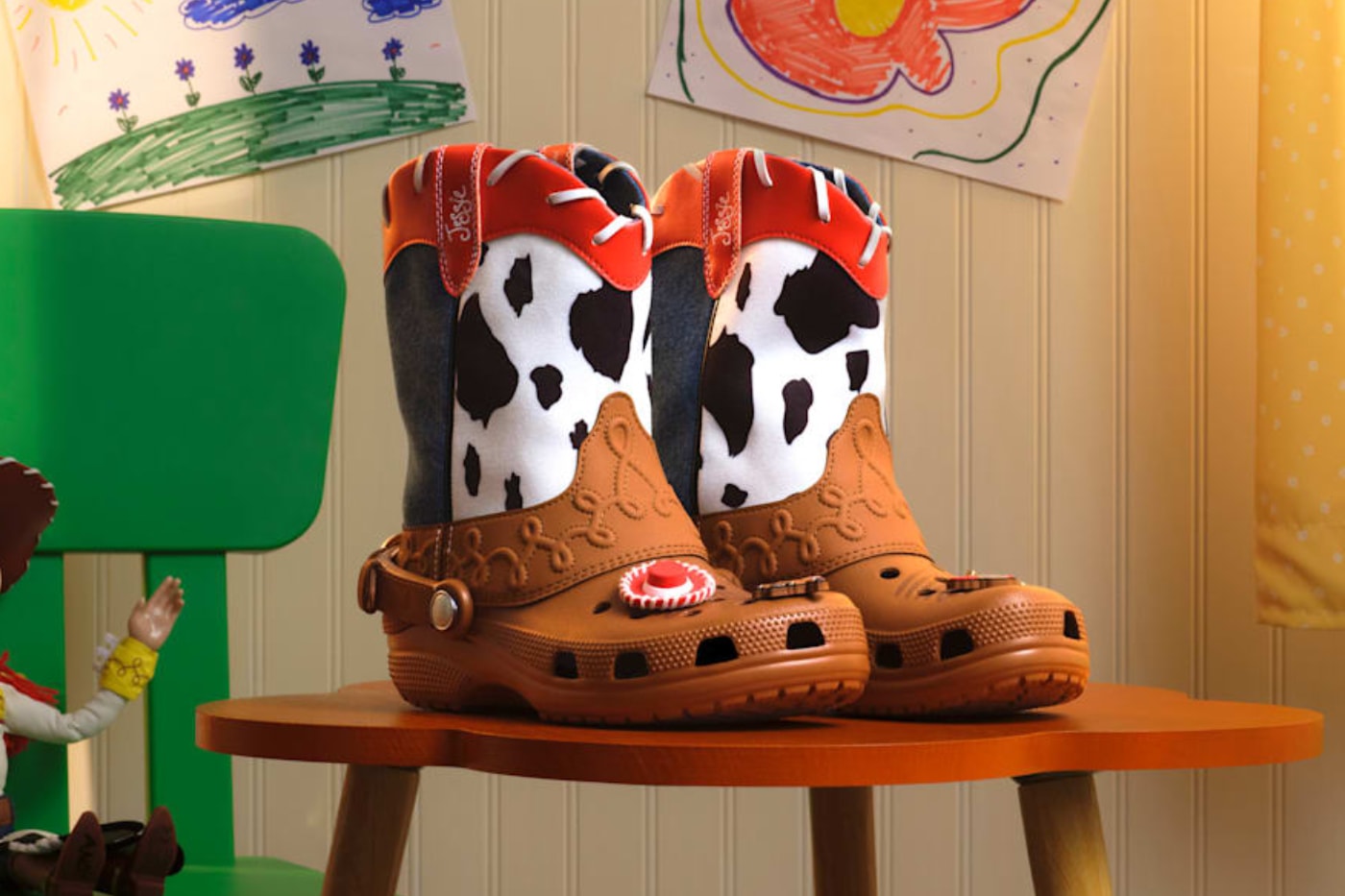 Disney pixar Crocs Toy Story 5 Jessie Boot Classic Clog Toy Story Alien 213009 90H 213010 90H Release Info