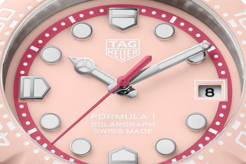 TAG Heuer Formula 1 Solargraph 38mm Pastel Collection WBY111B BA0042 WBY1165 FT8115 WBY1164 FT8114 WBY1163 FT8113 WBY111C BA0042 Release Info