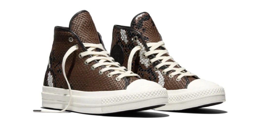 Nowa Kolekcja Converse: Chuck Taylor w Wykonaniu z Ręcznie Wplecioną Skórą