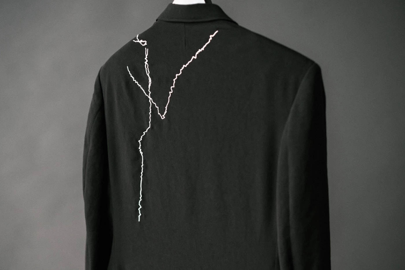 Yohji Yamamoto POUR HOMME Cracked Embroidery Collection Release Info