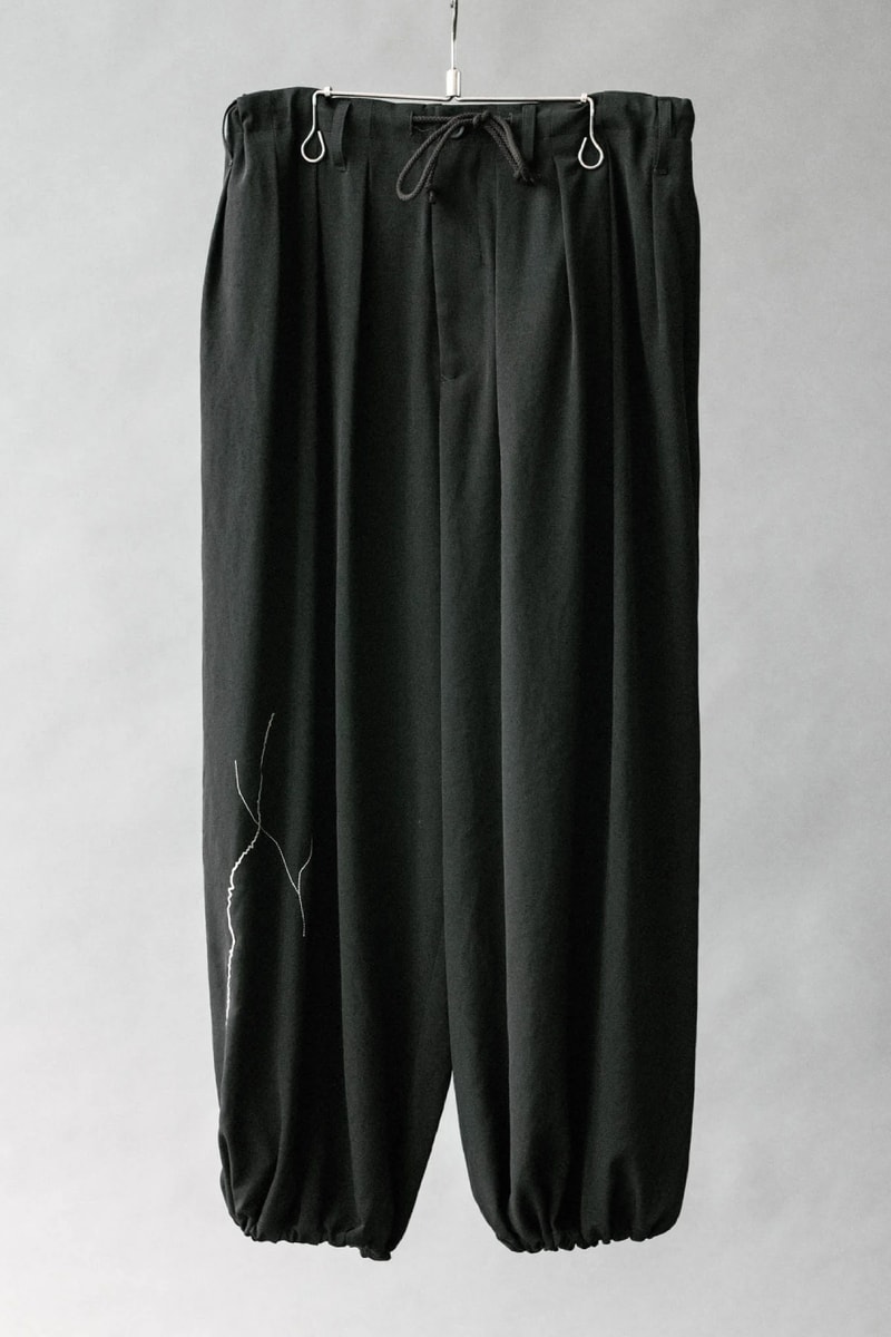 Yohji Yamamoto POUR HOMME Cracked Embroidery Collection Release Info