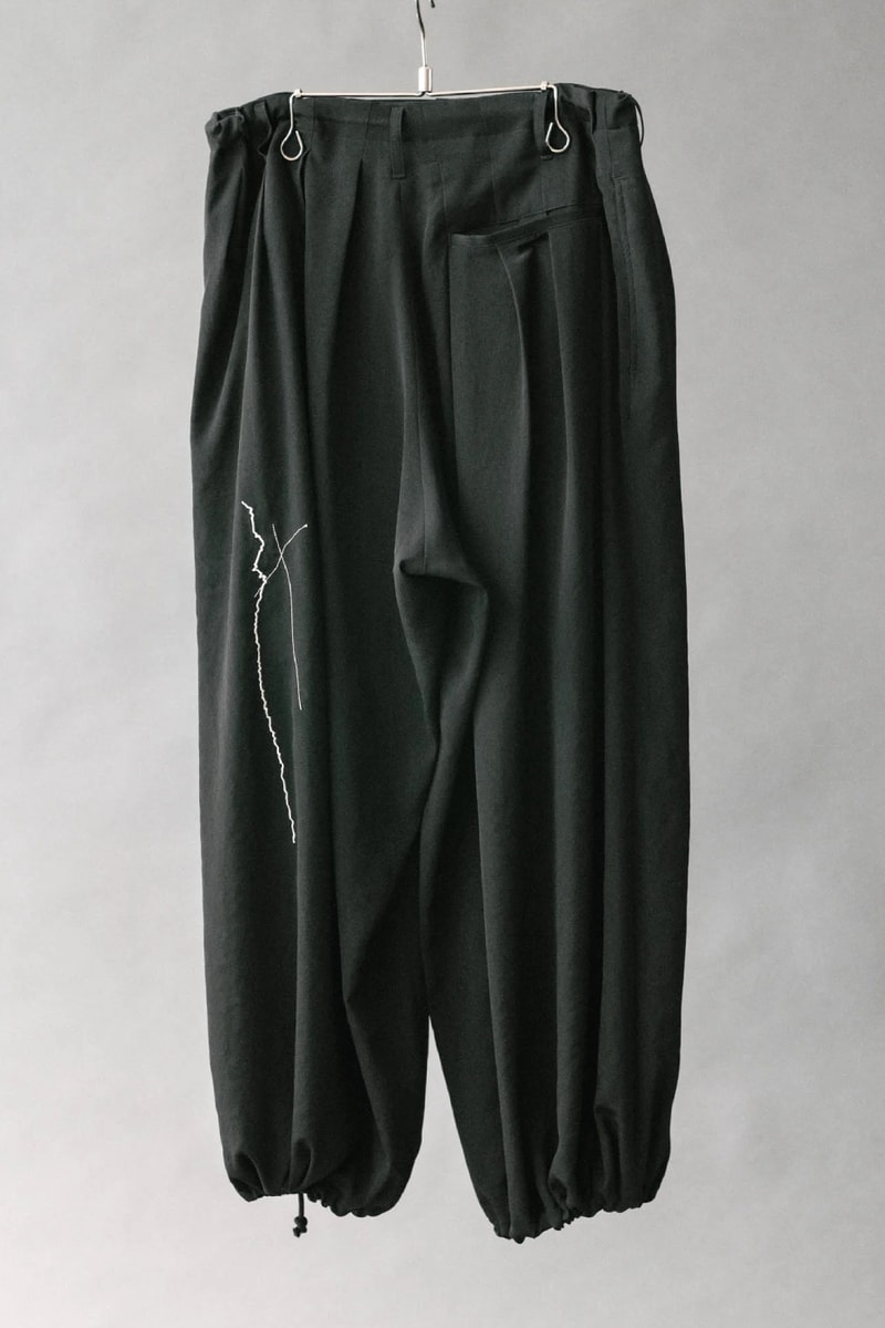Yohji Yamamoto POUR HOMME Cracked Embroidery Collection Release Info