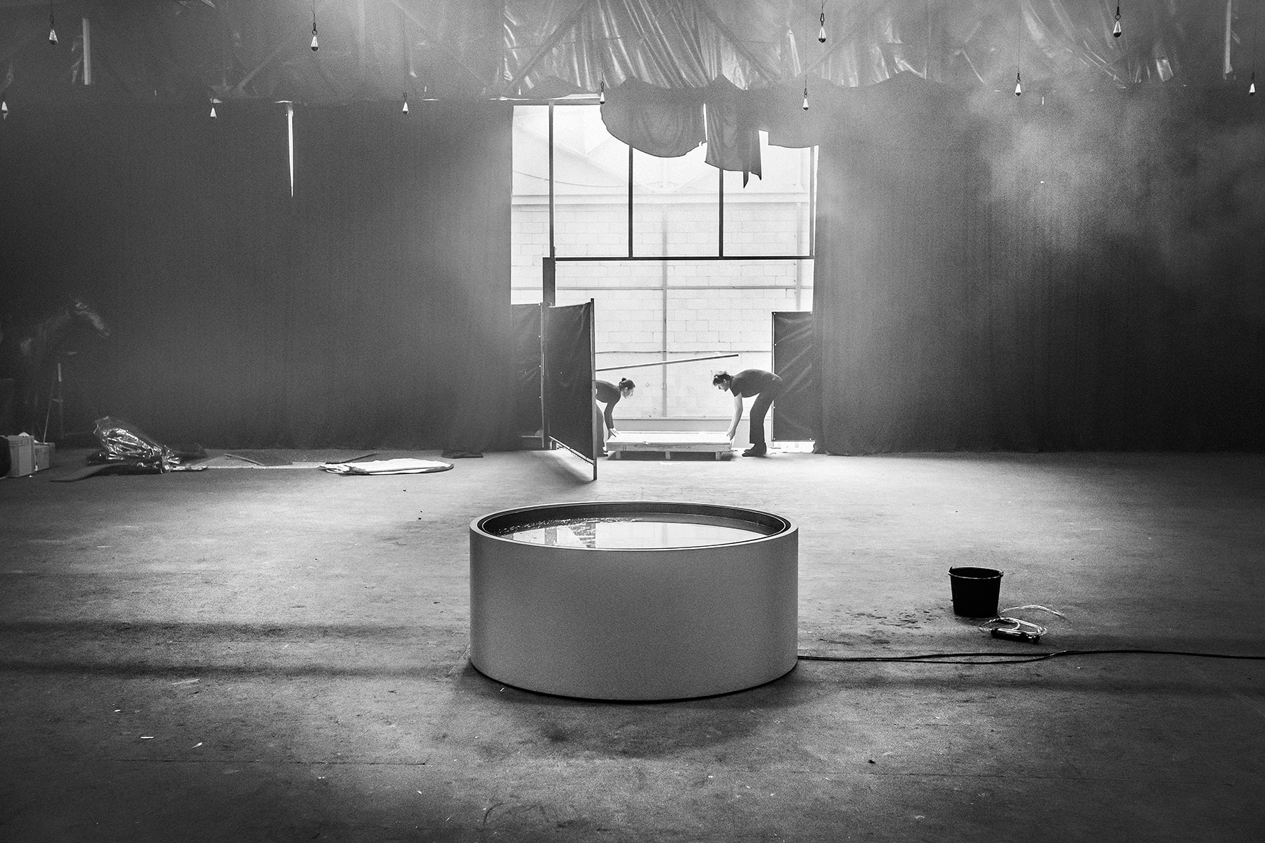 boris acket robet acket fred again kinetic installations artworks fabric contemporary art