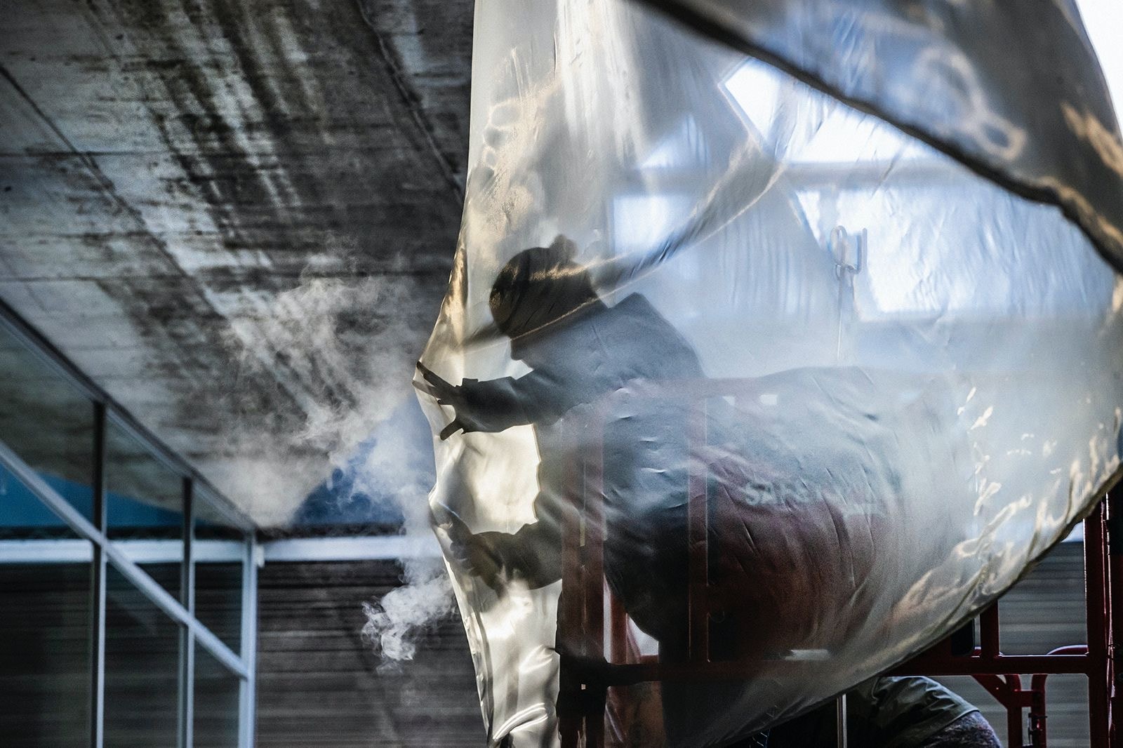 boris acket robet acket fred again kinetic installations artworks fabric contemporary art