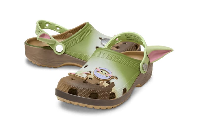 Star Wars Crocs classic clog Mandalorian Grogu 212997-90H 213003-90H Release Info