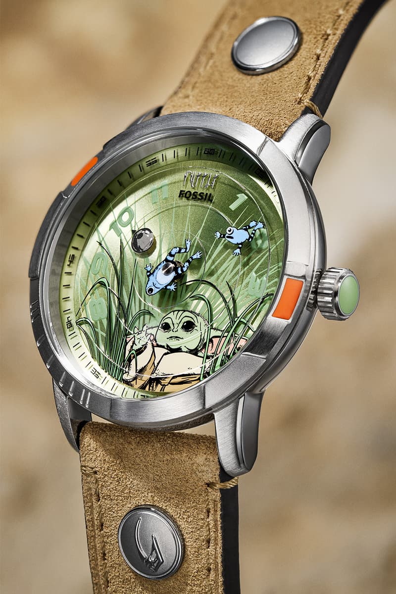 Star Wars Fossil Everett Mandalorian Neutra Grogu watch  Collaboration collection Release Info