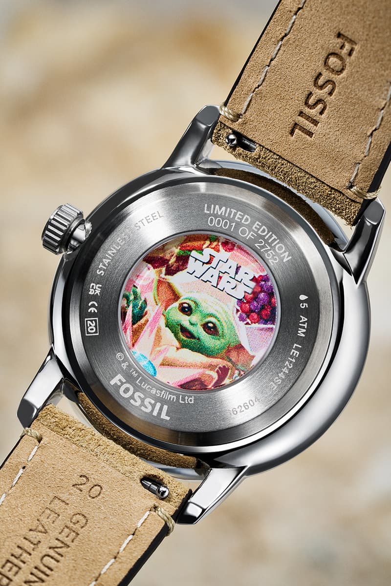 Star Wars Fossil Everett Mandalorian Neutra Grogu watch  Collaboration collection Release Info