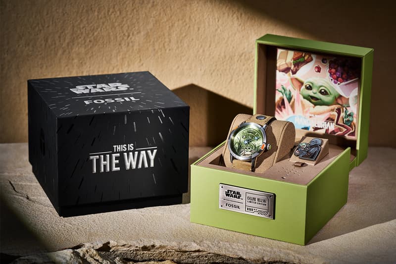 Star Wars Fossil Everett Mandalorian Neutra Grogu watch  Collaboration collection Release Info
