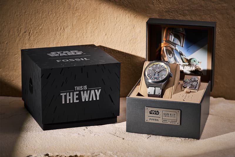 Star Wars Fossil Everett Mandalorian Neutra Grogu watch  Collaboration collection Release Info