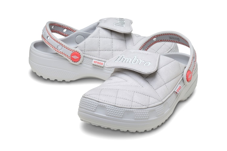 The Umbro x Crocs Collection Puts a Quilted Spin on Pitch Heritage