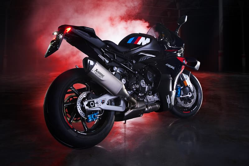 BMW M2 Coupé RR Edition in Black Sapphire Metallic with matching BMW Motorrad RR superbikes