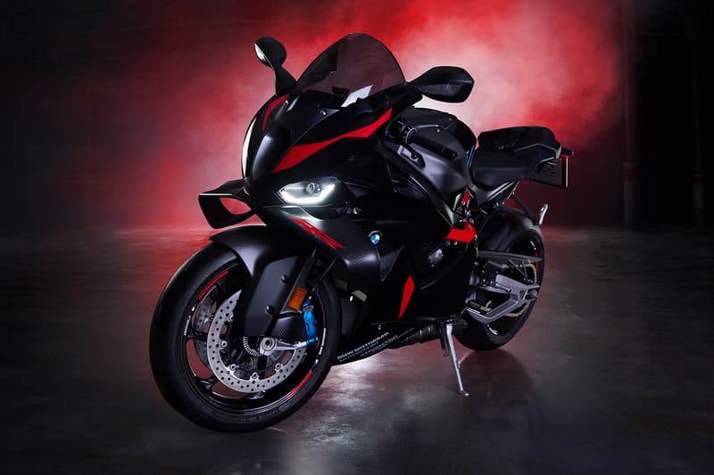 BMW M2 Coupé RR Edition in Black Sapphire Metallic with matching BMW Motorrad RR superbikes