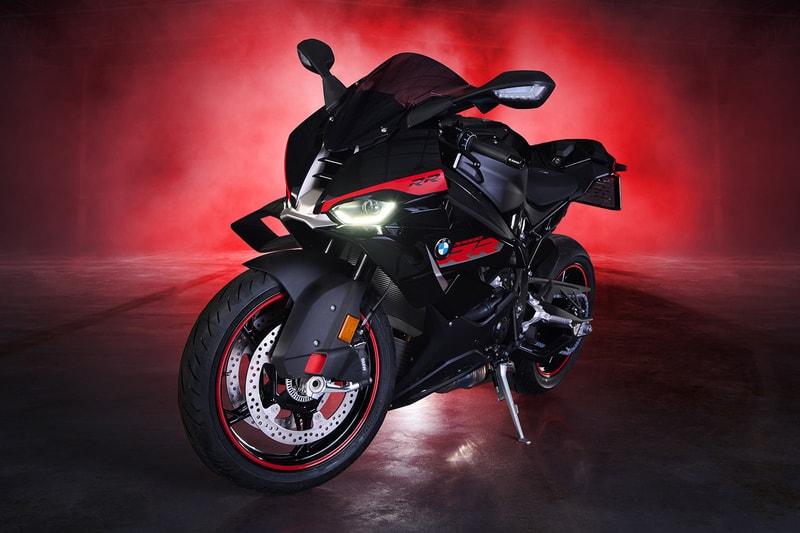 BMW M2 Coupé RR Edition in Black Sapphire Metallic with matching BMW Motorrad RR superbikes