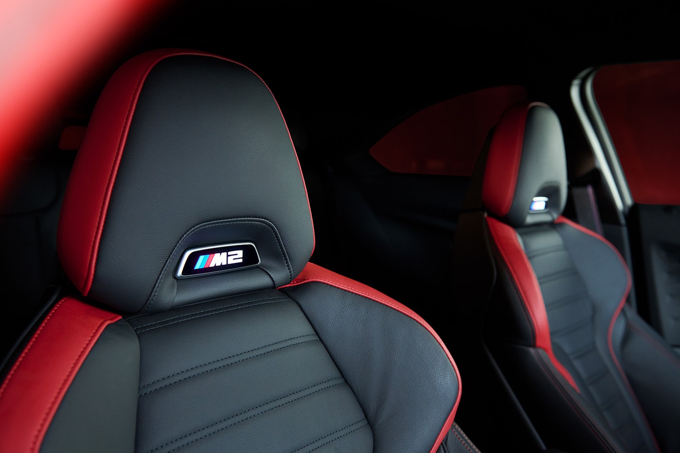 BMW M2 Coupé RR Edition in Black Sapphire Metallic with matching BMW Motorrad RR superbikes