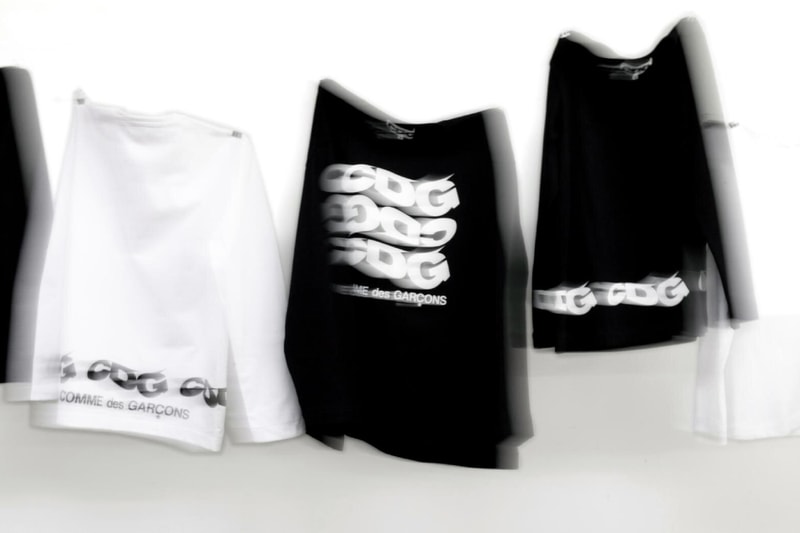 comme des garcons CDG Wave Logo T Shirt Release Info