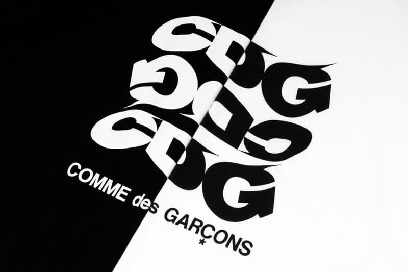 comme des garcons CDG Wave Logo T Shirt Release Info