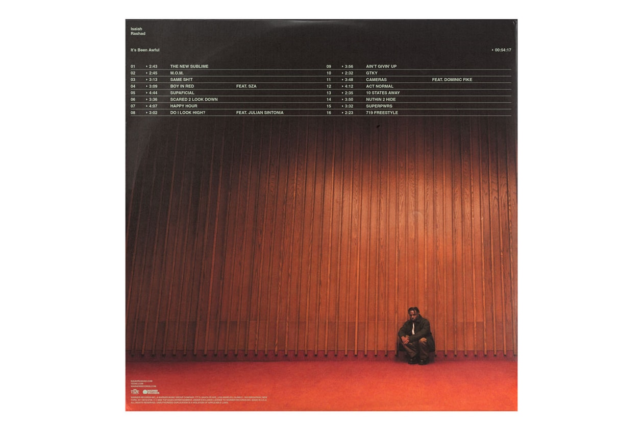 Everything We Know About Isaiah Rashad's 'It's Been Awful' album top dawg entertainment tde zay omar jone