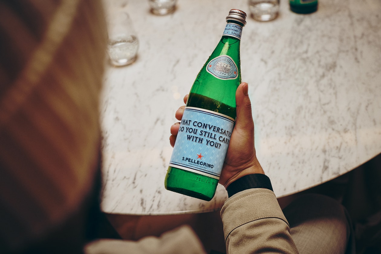 S.Pellegrino Dinner Dialogues Campaign With Lewis Hamilton