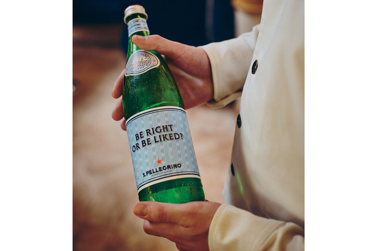 S.Pellegrino Dinner Dialogues Campaign With Lewis Hamilton