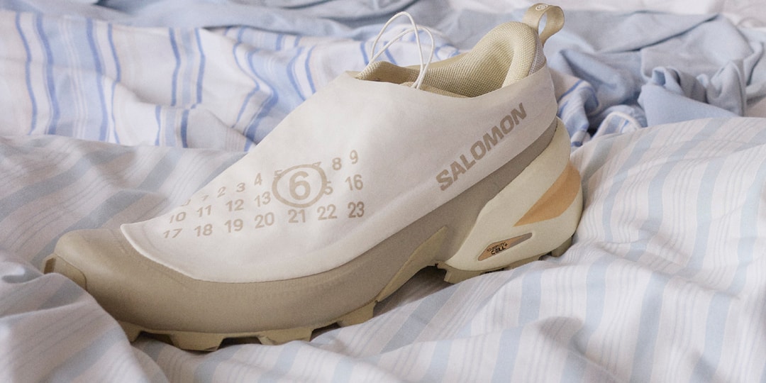The MM6 Maison Margiela x Salomon CROSS DUST Has a Packaging-Inspired Gaiter