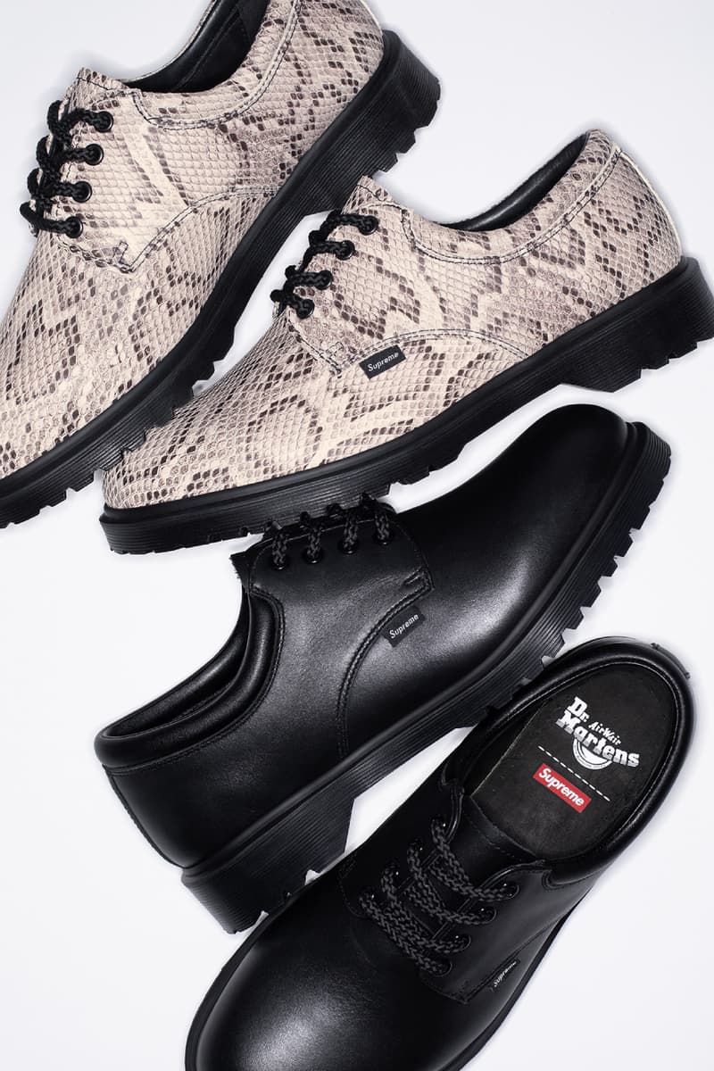 Supreme Dr Martens Postal Supreme Collaboration collection Release Info