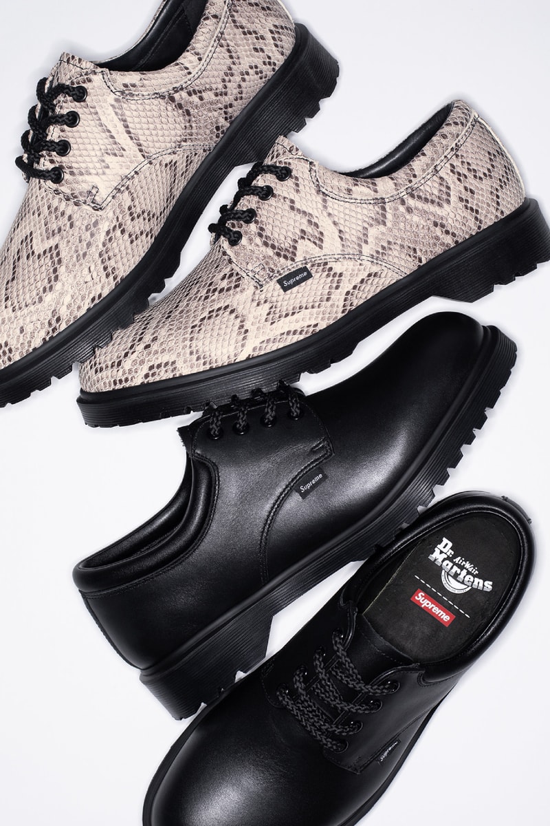 Supreme Dr Martens Postal Supreme Collaboration collection Release Info