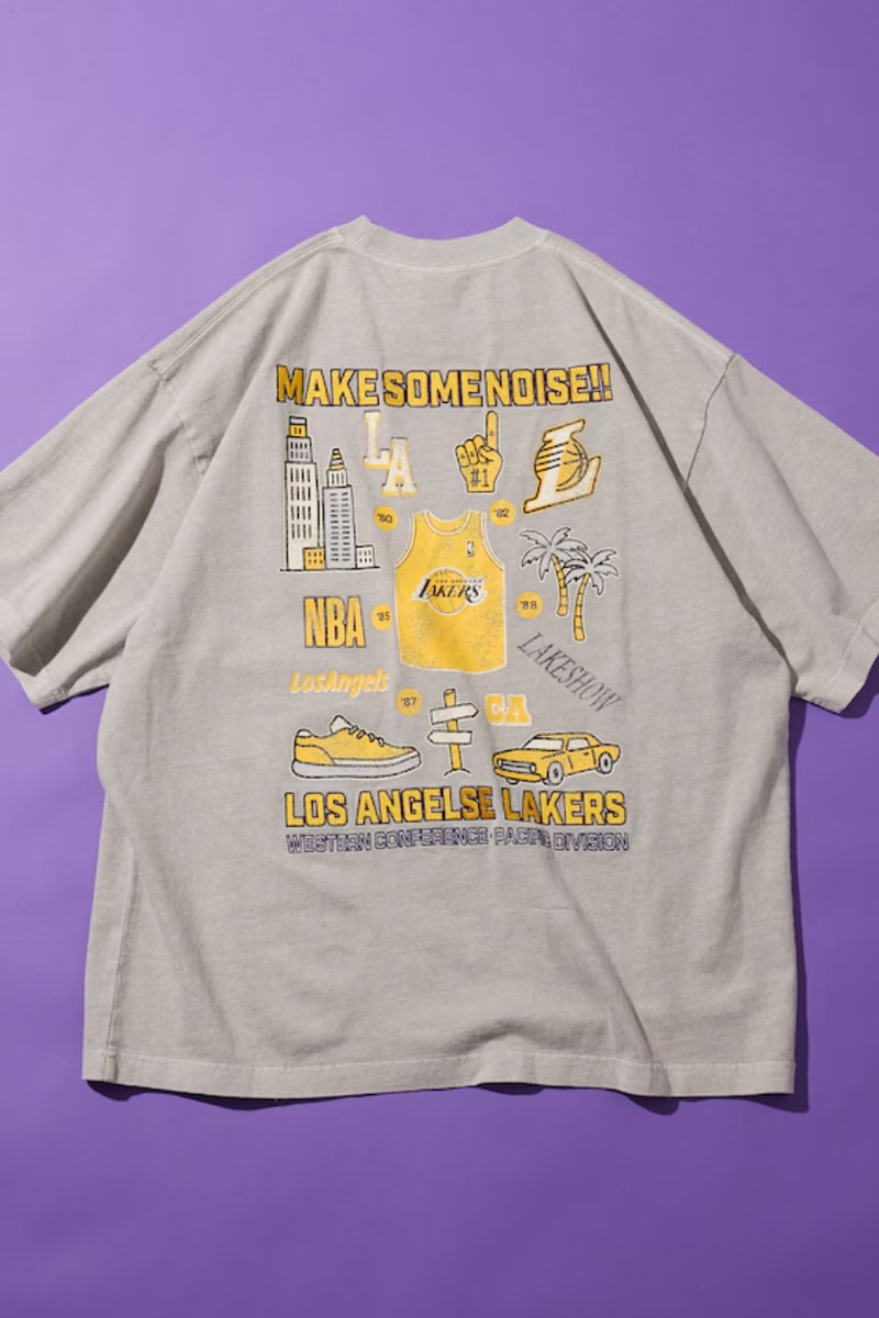 FREAKS STORE nBA spring summer ss 2026 Collaboration collection lakers bulls suns Release Info