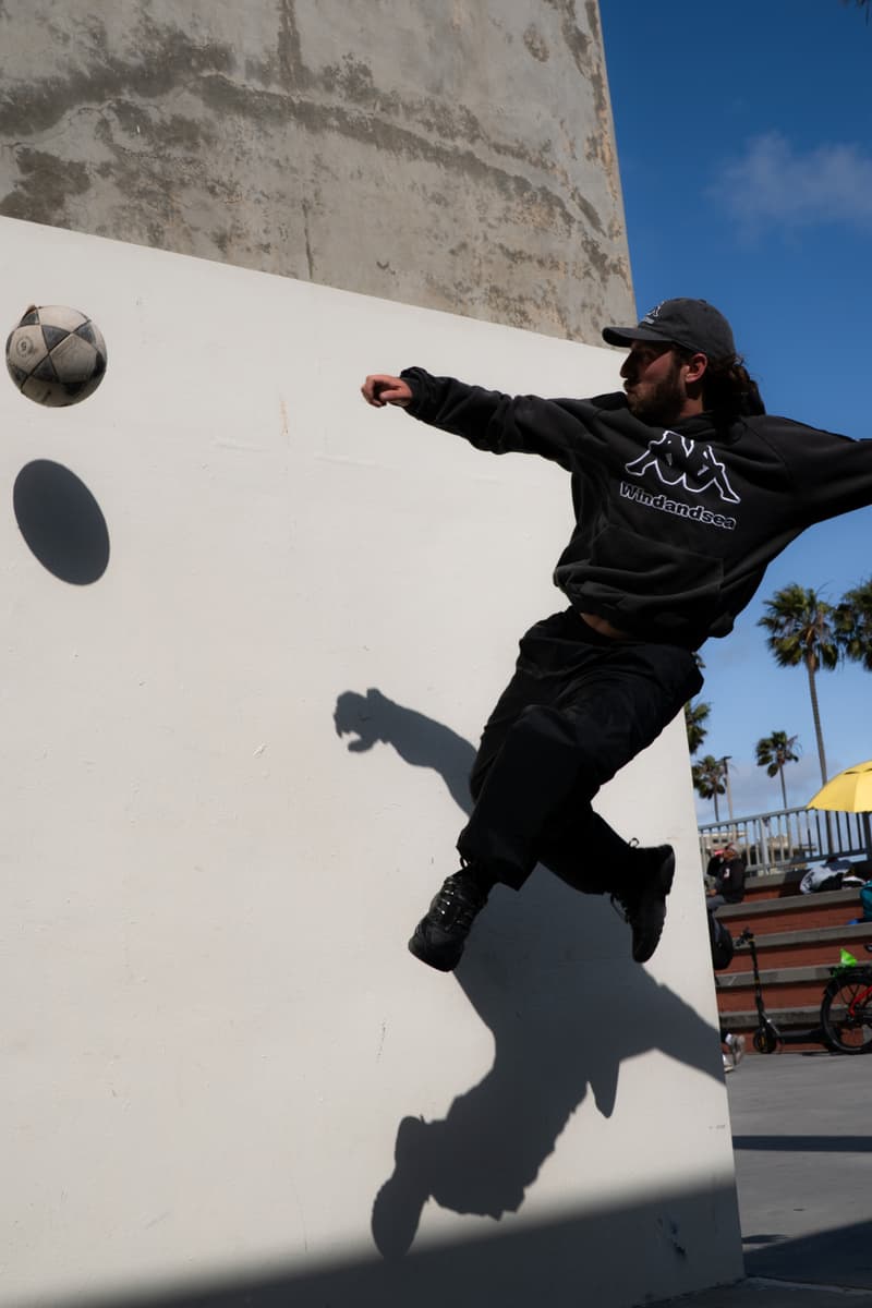 Kappa WIND AND SEA spring summer ss 2026 Collaboration collection Release Info