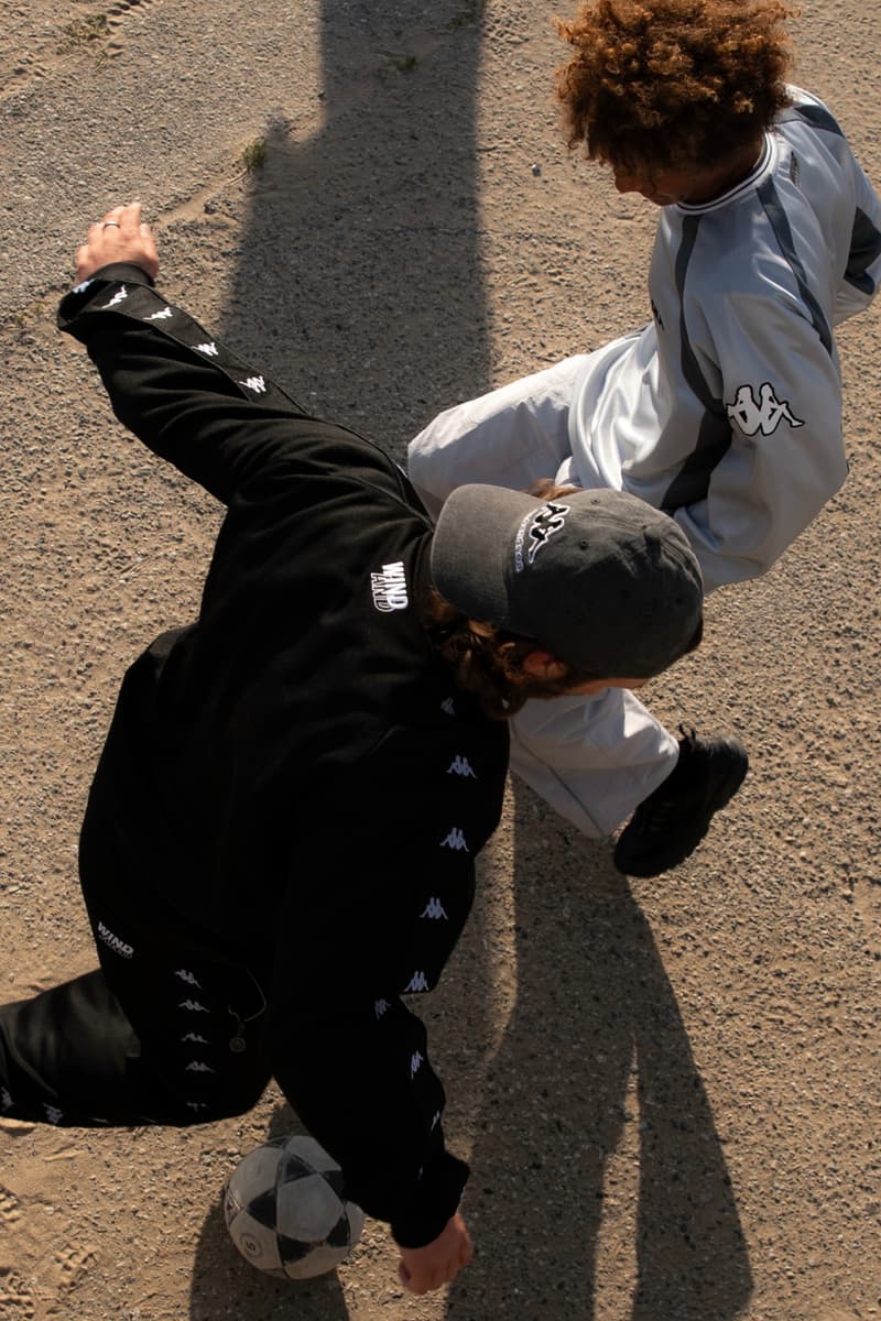 Kappa WIND AND SEA spring summer ss 2026 Collaboration collection Release Info