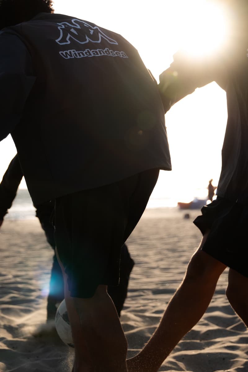 Kappa WIND AND SEA spring summer ss 2026 Collaboration collection Release Info