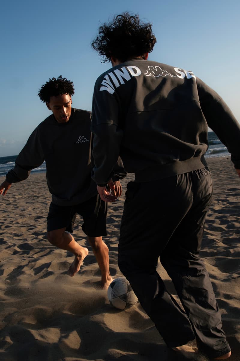 Kappa WIND AND SEA spring summer ss 2026 Collaboration collection Release Info