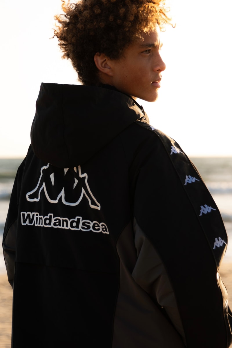 Kappa WIND AND SEA spring summer ss 2026 Collaboration collection Release Info