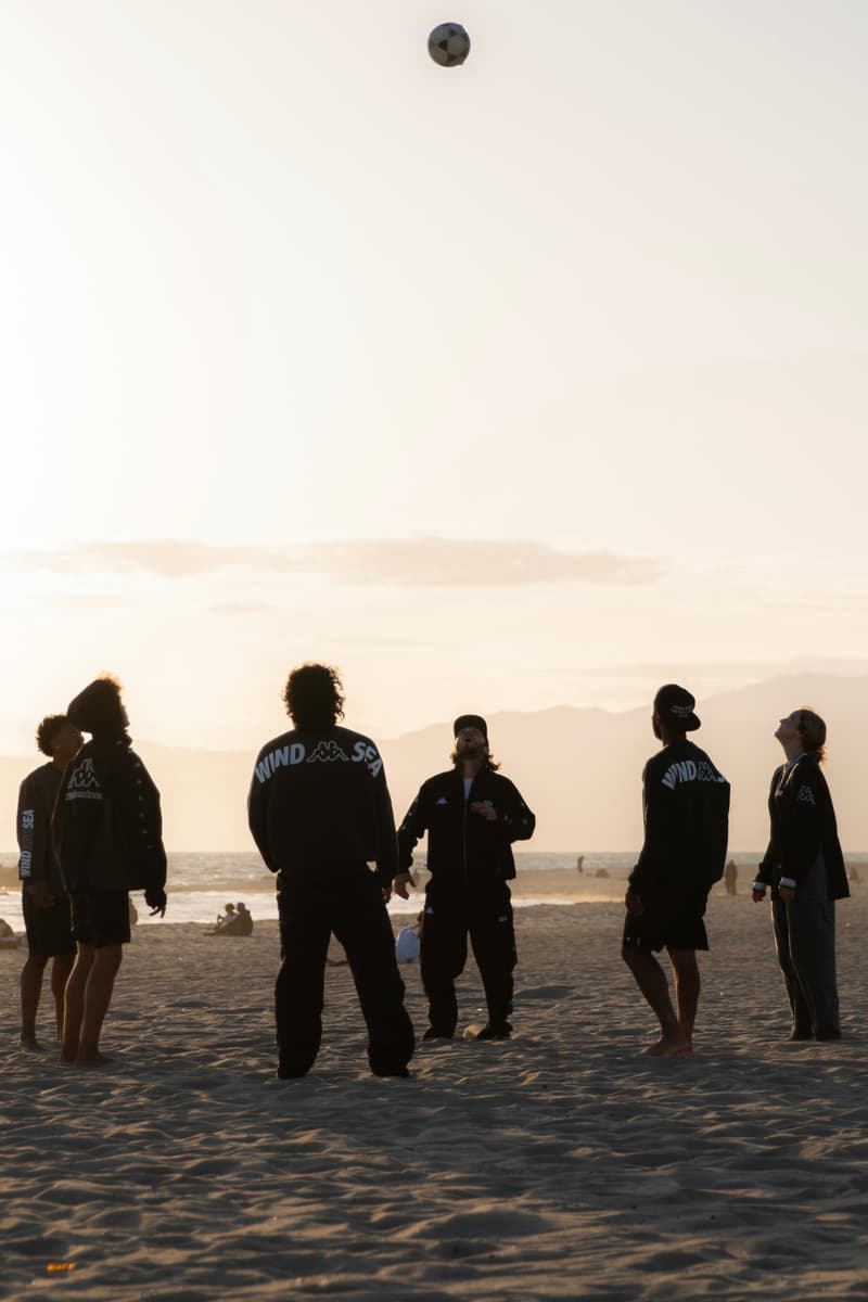 Kappa WIND AND SEA spring summer ss 2026 Collaboration collection Release Info