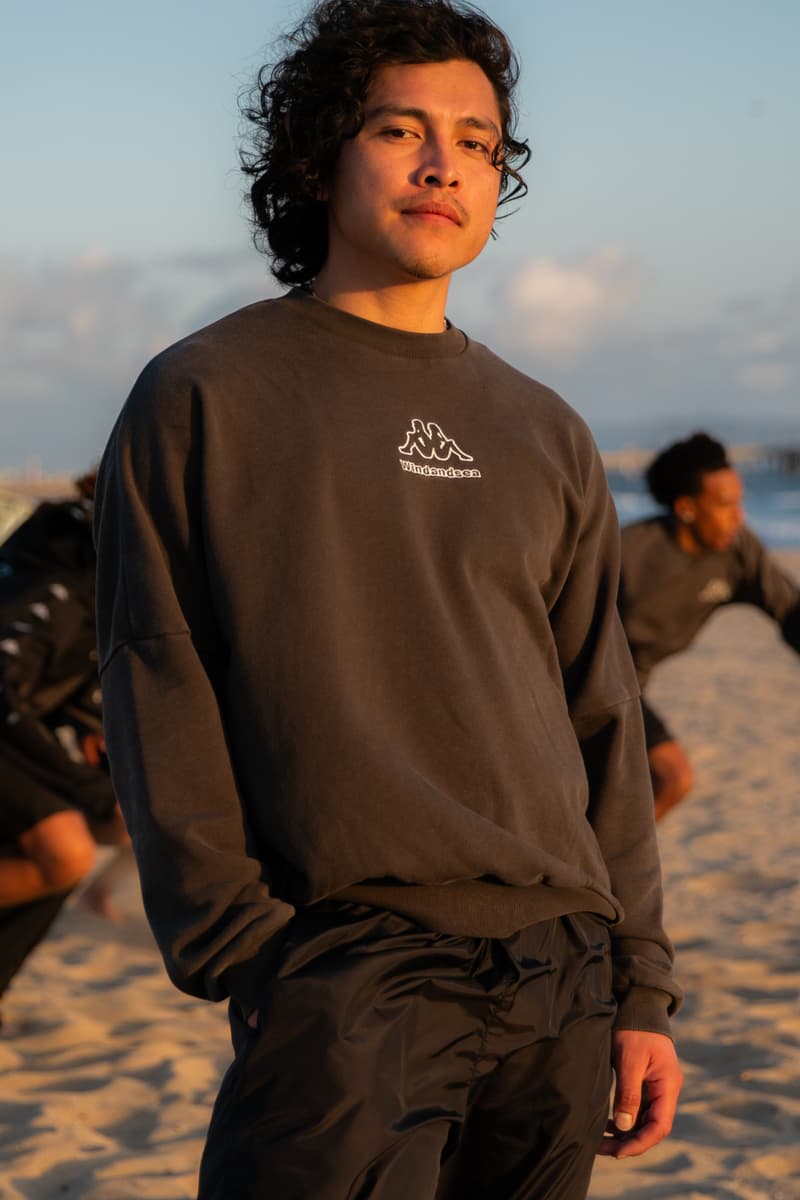 Kappa WIND AND SEA spring summer ss 2026 Collaboration collection Release Info