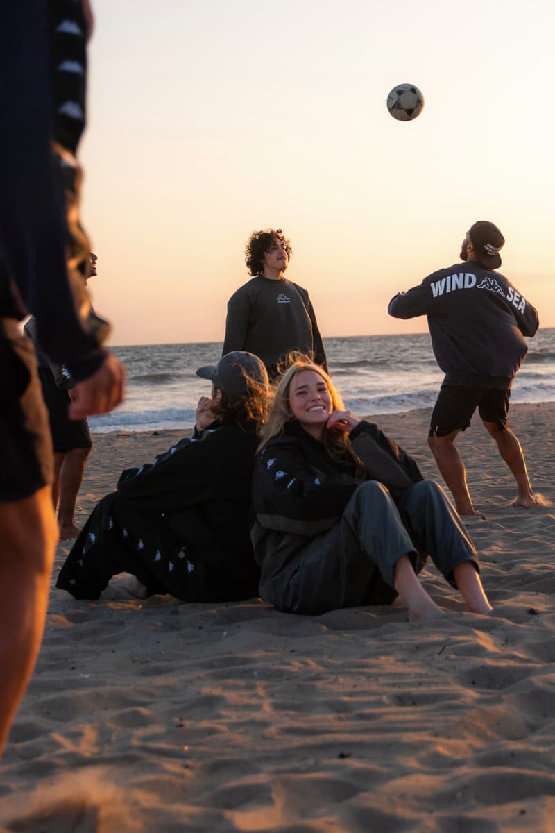 Kappa WIND AND SEA spring summer ss 2026 Collaboration collection Release Info