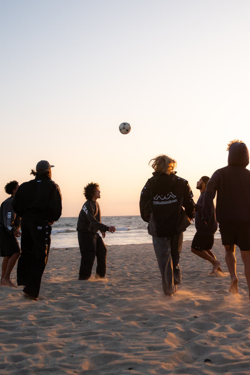 Kappa WIND AND SEA spring summer ss 2026 Collaboration collection Release Info